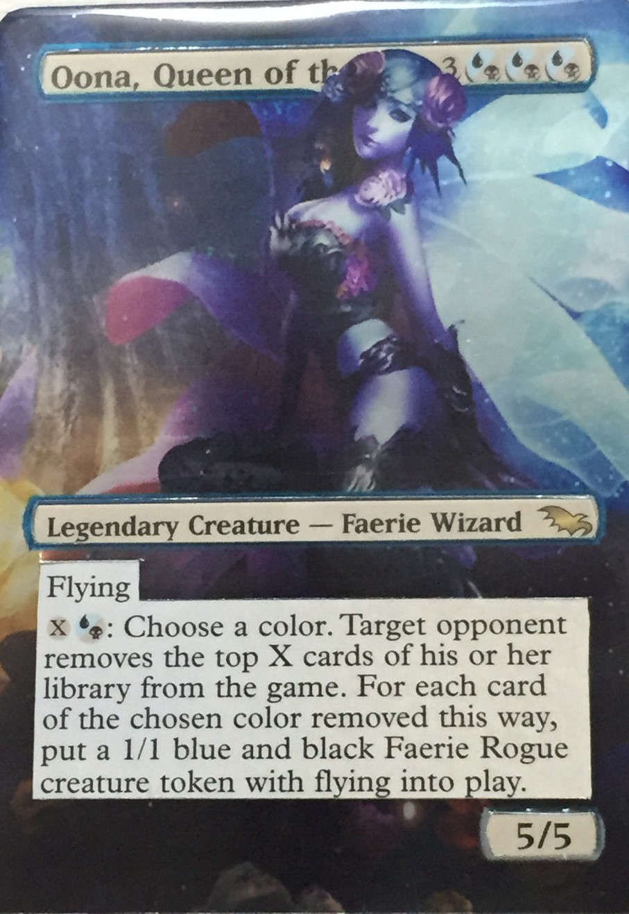 Magic: The Gathering Single Card - Oona, Queen Of The Fae (Commander: Zendikar Rising) - View #6
