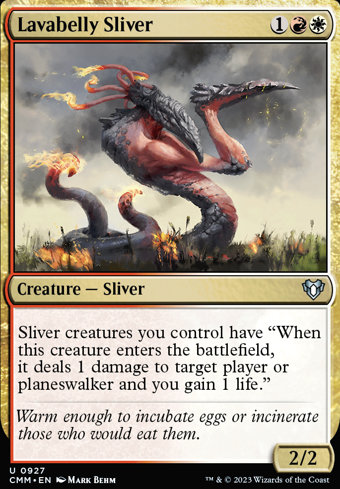 Precon Slivers / EDH MTG Deck)