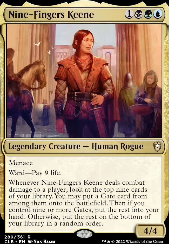 Gates to the Shrine / EDH MTG Deck)