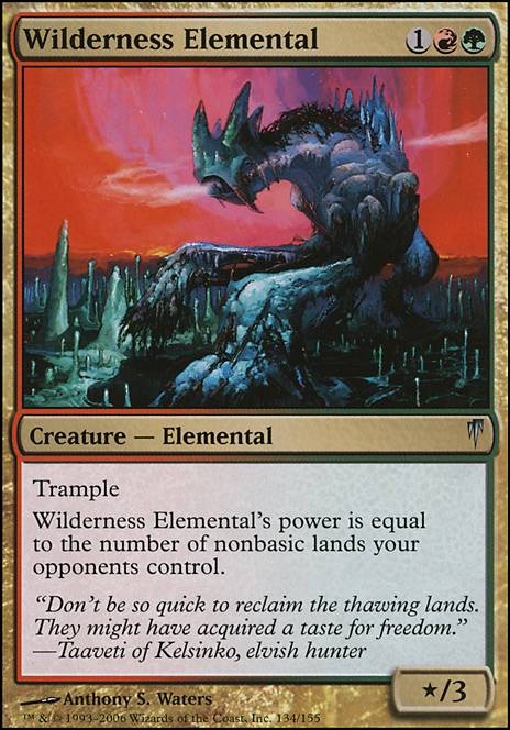 Elemental Tribal (Commander / EDH MTG Deck)