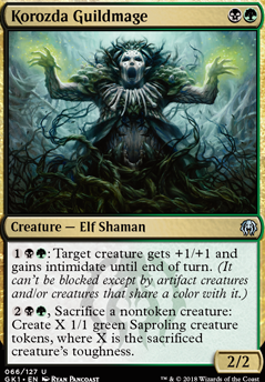 Gaze of the Golgari Charm (Standard MTG Deck)