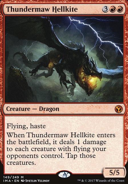 Red Black Dragons (Modern MTG Deck)