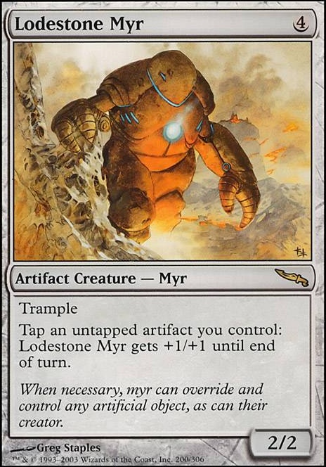 Competitive Myr Deck Modern Mtg Deck