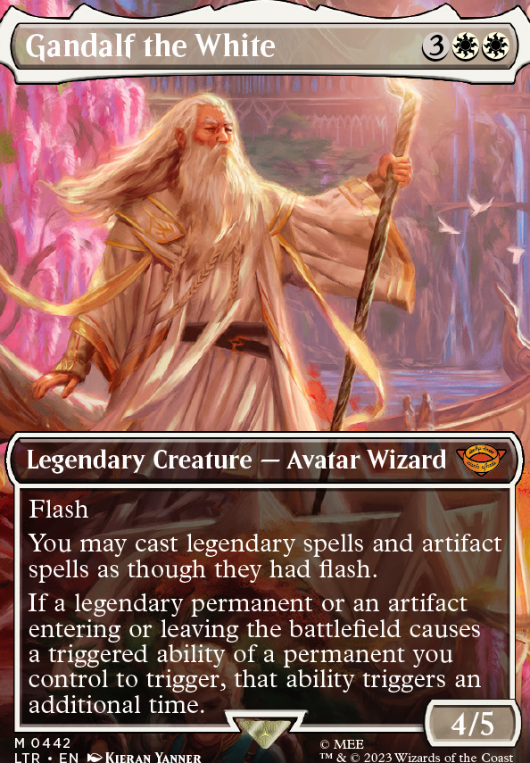 gandalf the grey mtg card Magic The Gathering - The Lord of the Rings