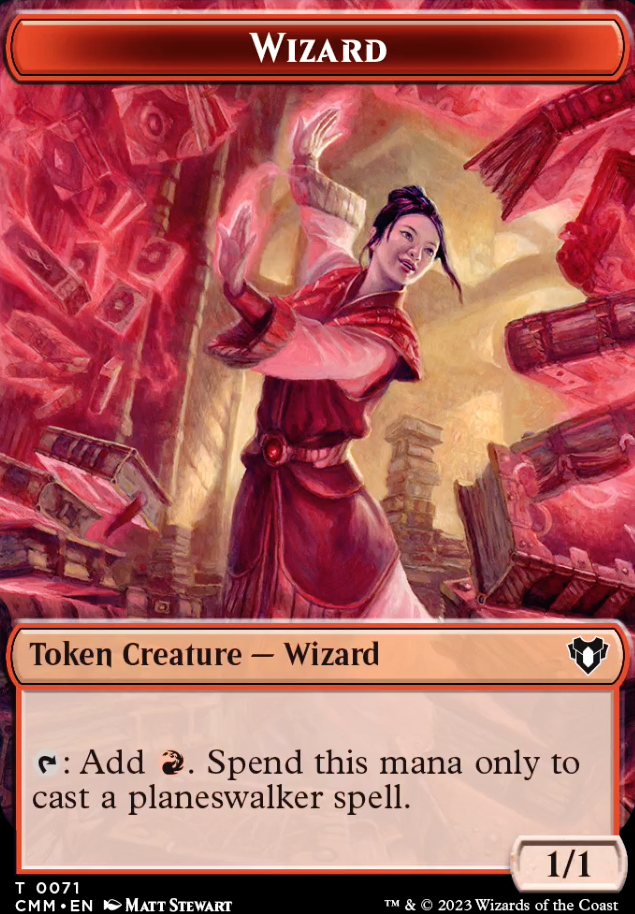 Planeswalker Party CMM Precon / EDH MTG Deck)